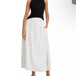 French Connection White Maxi Dress - Classic Full-Length Skirt